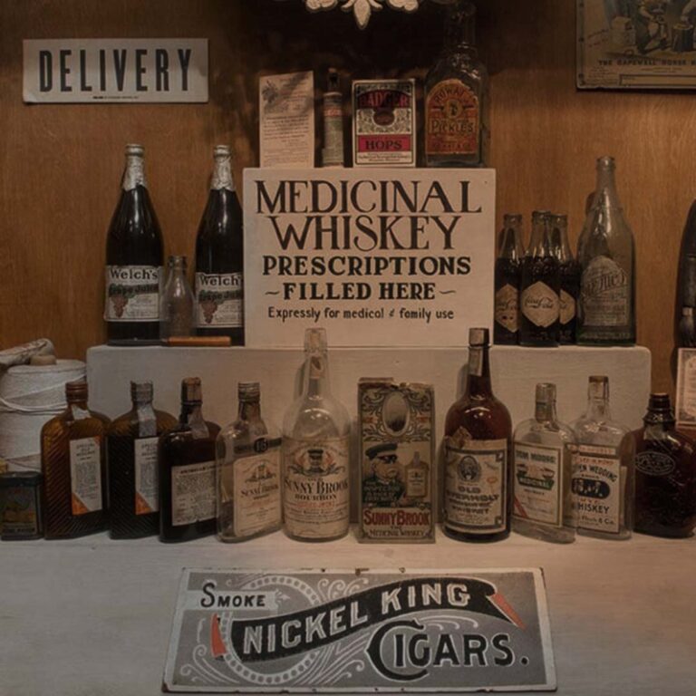 exhibit at the american prohibition museum