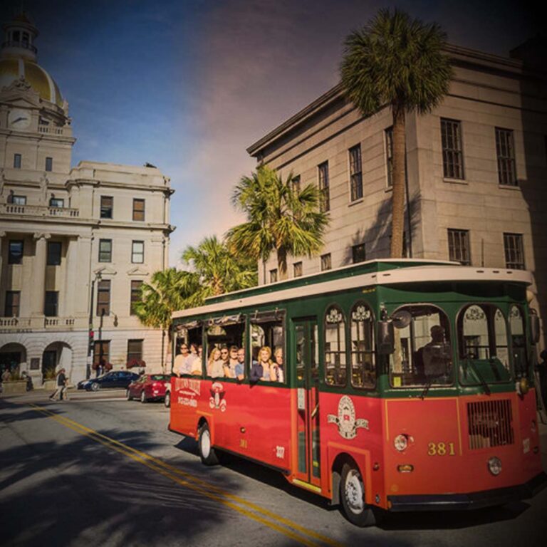savannah pirates and treasure museum and old town trolley package